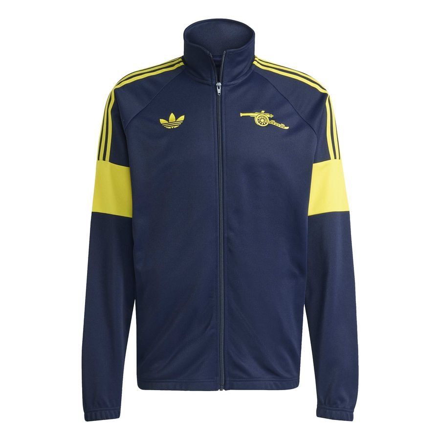 Arsenal Track Top Lifestyler - Night Indigo/Yellow - Men's-SoccerKits Hub | Buy Soccer Jerseys Online